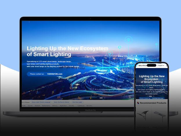 BRIGHTROAD英俄双语 外贸网站建设